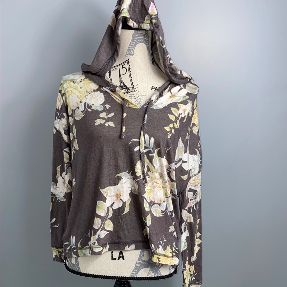 Chaser Floral Hooded Top